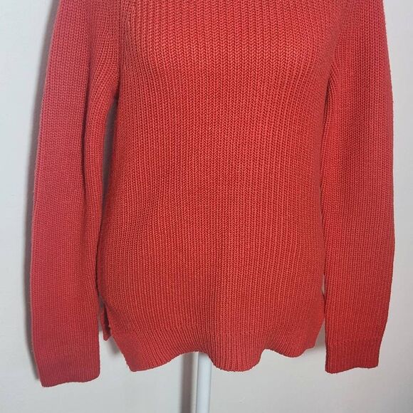 Gap Red Sweater NWT Size Small Red Roll Neck Sweater - Picture 4 of 11